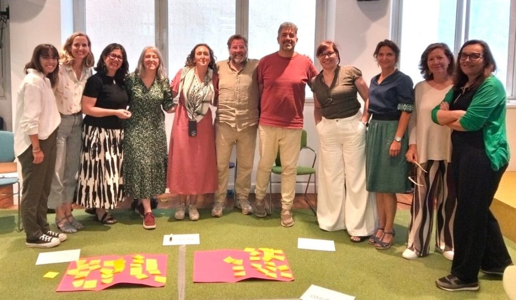 Foto de las perssonas participantes en el taller.